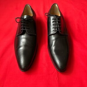 Authentic Dolce & Gabbana Black Leather Lace Ups